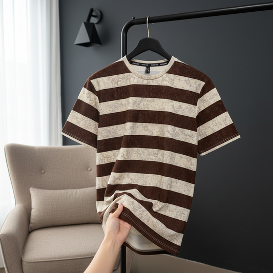 T-Shirt Round Neck Down Shoulder 09