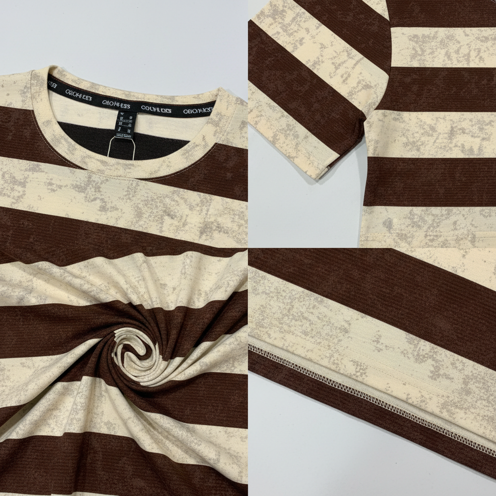 T-Shirt Round Neck Down Shoulder 09